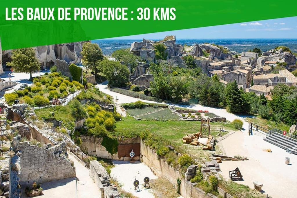 Apartmán La Glycine - Parking Gratuit - Ac Clim - Cour Prive - Villeneuve-lès-Avignon Exteriér fotografie