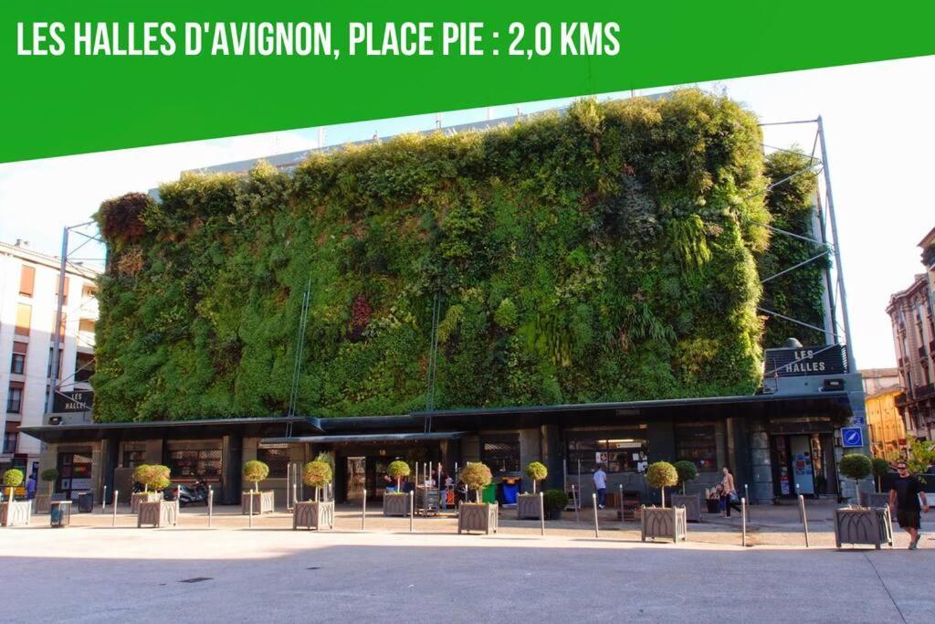 Apartmán La Glycine - Parking Gratuit - Ac Clim - Cour Prive - Villeneuve-lès-Avignon Exteriér fotografie