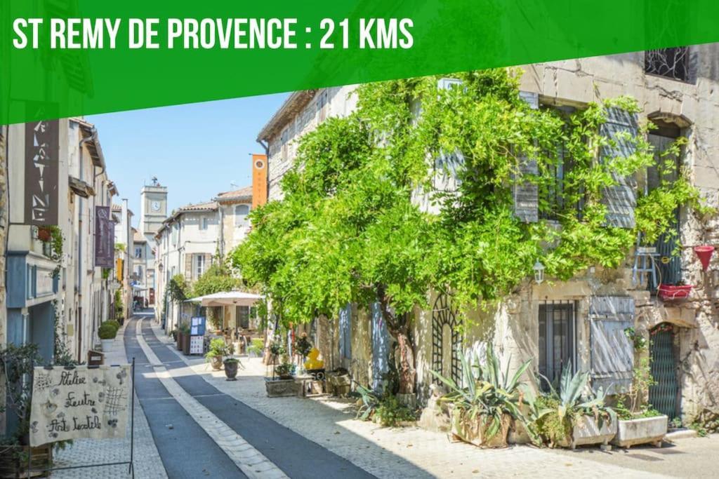 Apartmán La Glycine - Parking Gratuit - Ac Clim - Cour Prive - Villeneuve-lès-Avignon Exteriér fotografie
