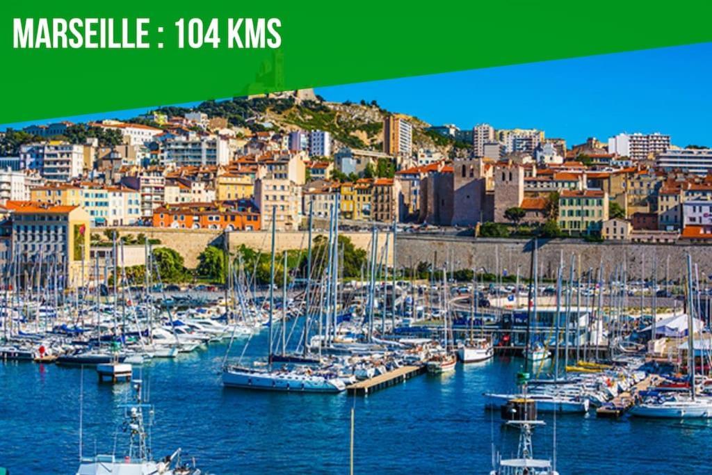 Apartmán La Glycine - Parking Gratuit - Ac Clim - Cour Prive - Villeneuve-lès-Avignon Exteriér fotografie